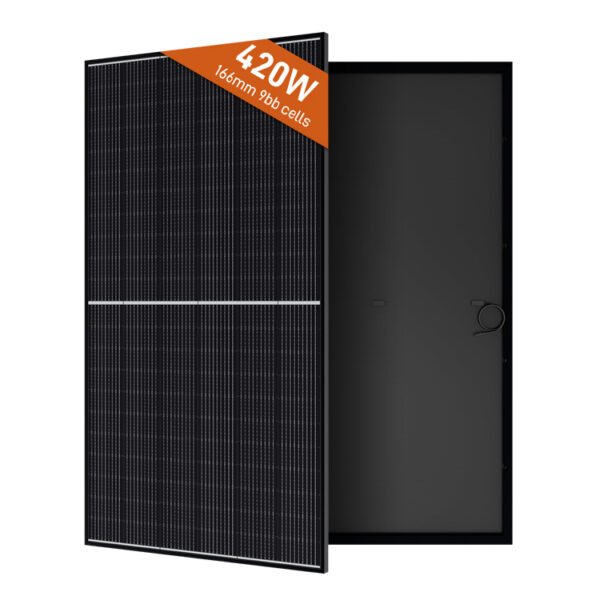 P type Full Black Mono Solar Panel 420W